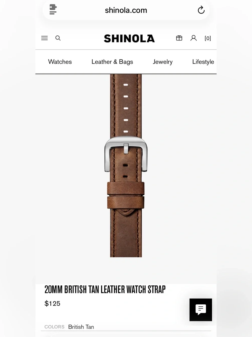 Shinola Runwell Watch with Black Dial (extra straps included)
